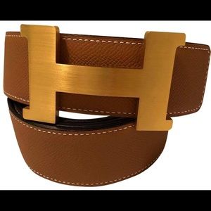 Constance 2 Belt Buckle & Leather Strap 42MM
